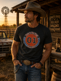 Boss & the Hogs "01" black t-shirt