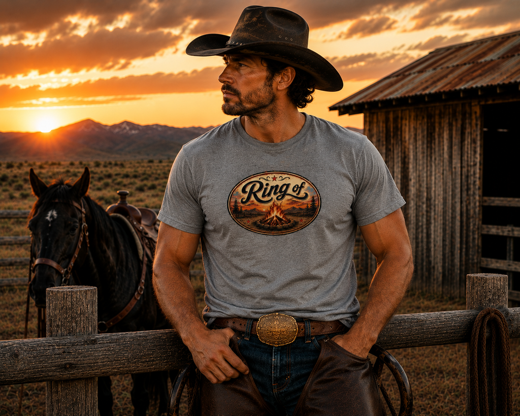 The "Fire" grey t-shirt