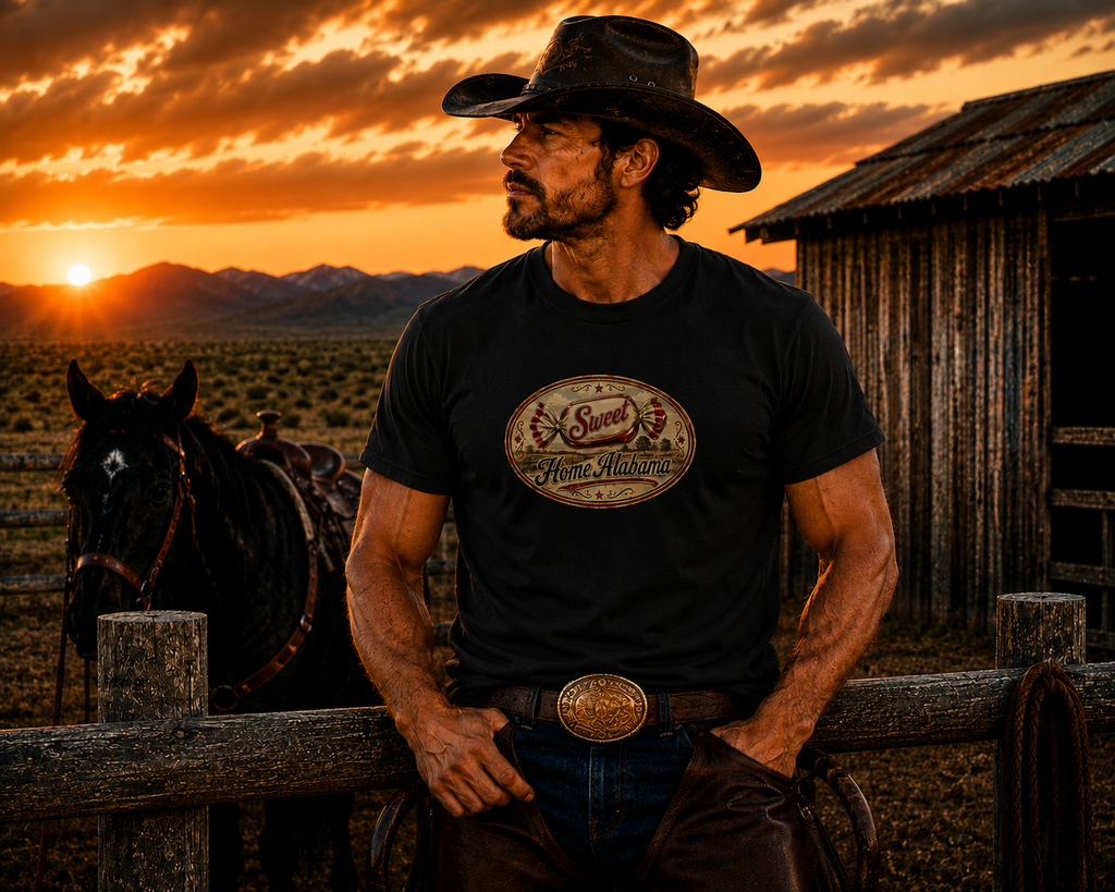 The "Sweet Home" black t-shirt