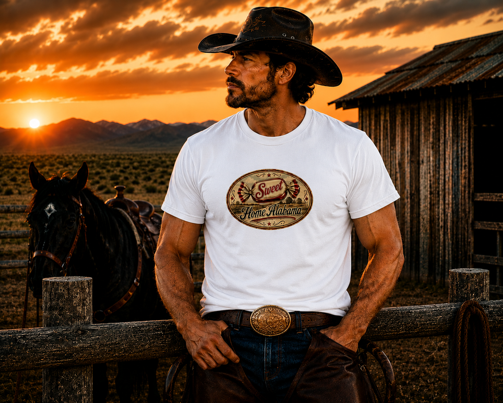 The "Sweet Home" white t-shirt