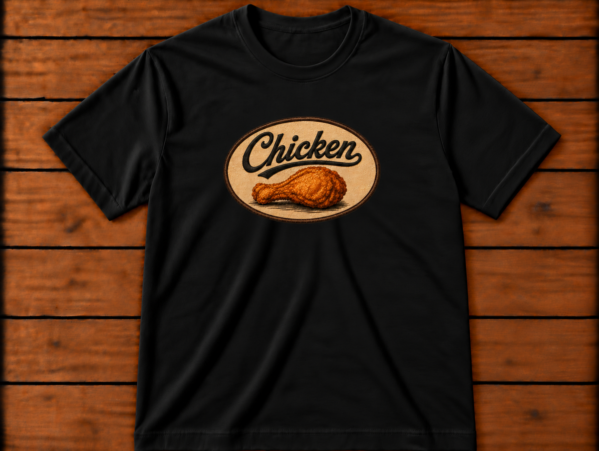 The "Chicken Fried" black t-shirt