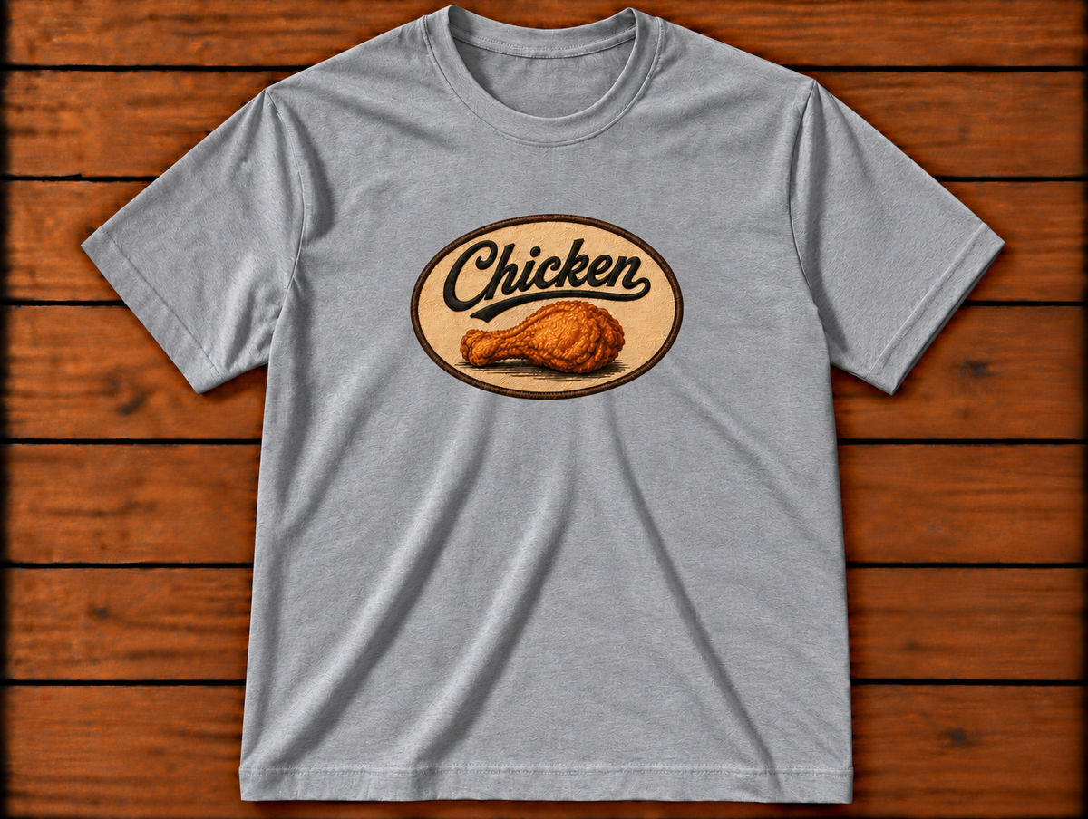 The "Chicken Fried" grey t-shirt