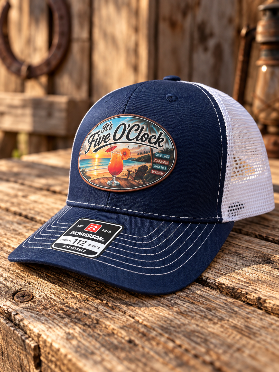 The "Five O'Clock Somewhere" Trucker Cap