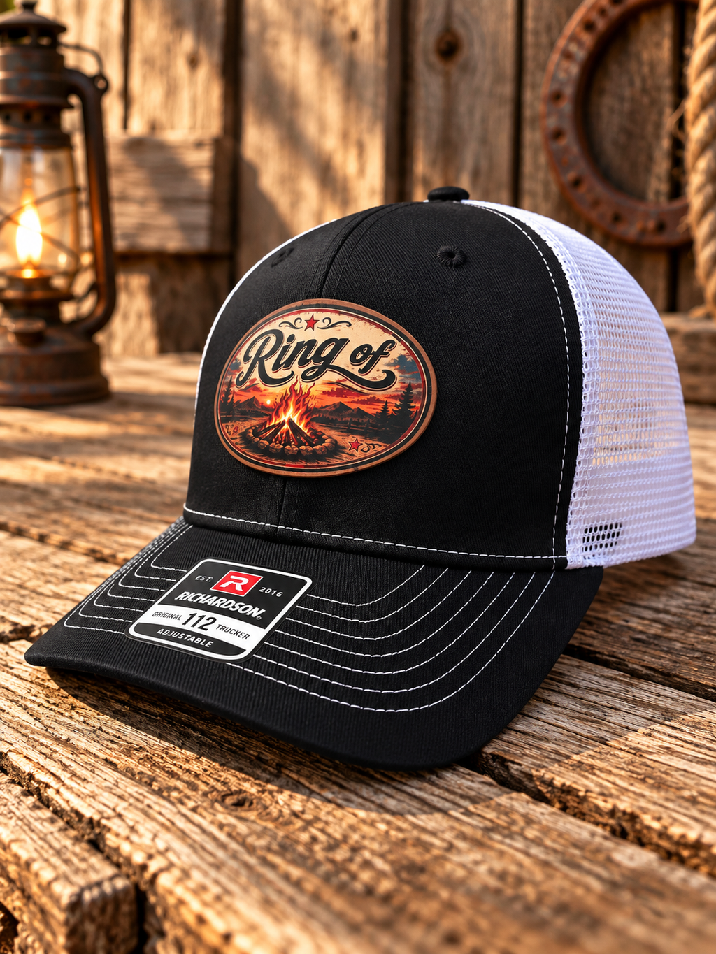 The "Fire" Trucker Cap