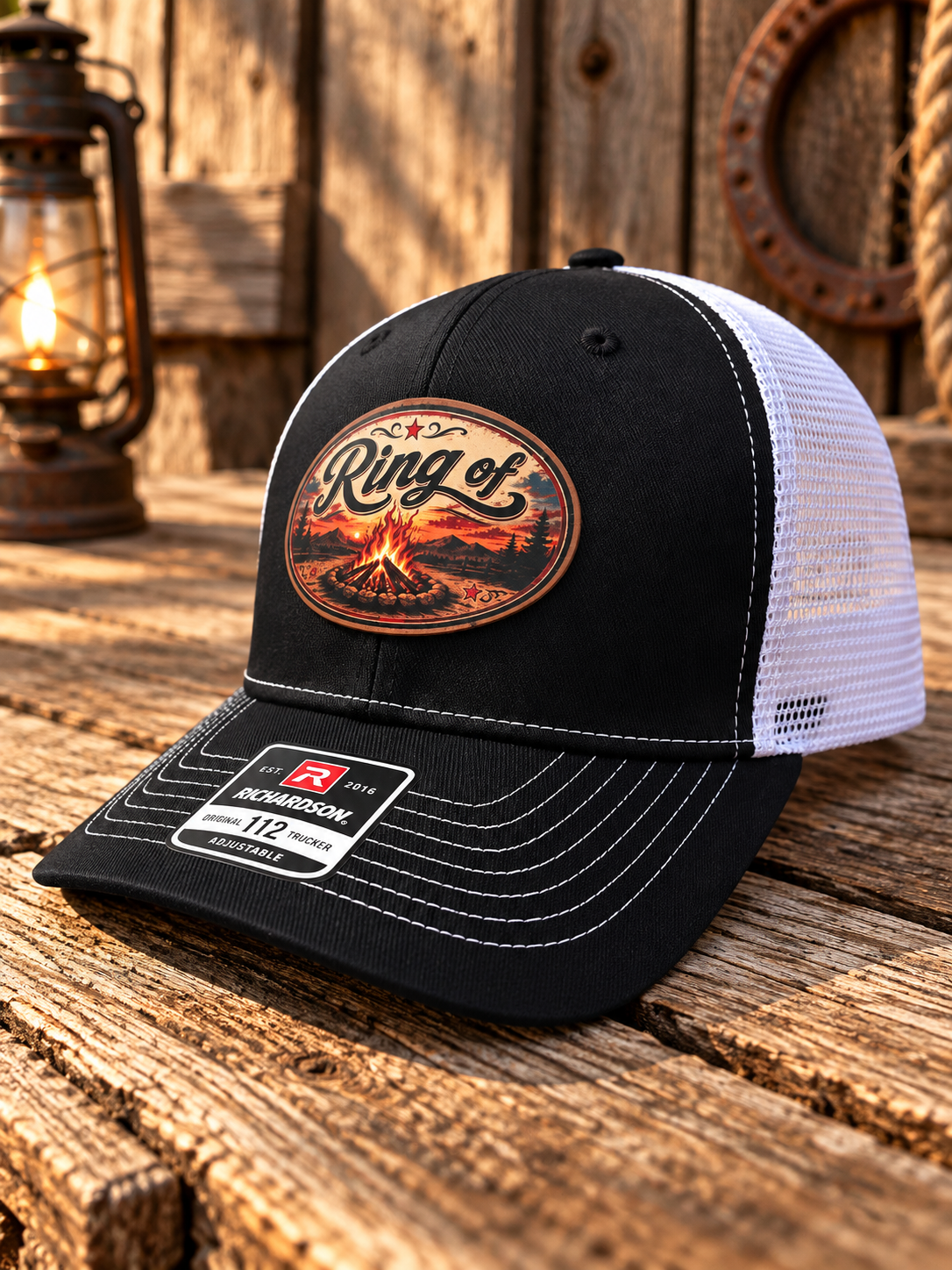 The "Fire" Trucker Cap