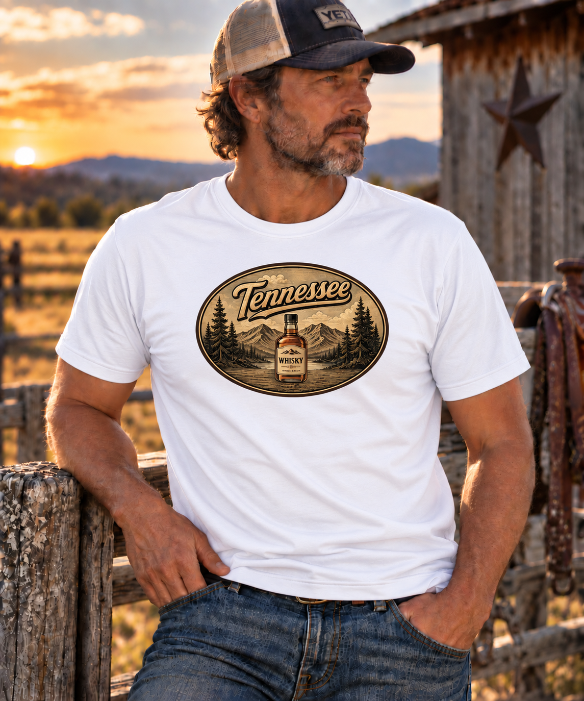 The "Tennessee" white t-shirt