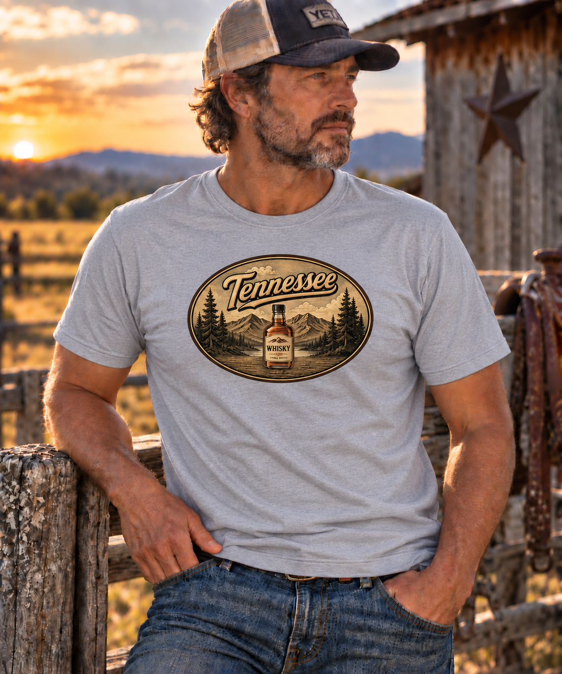 The "Tennessee" grey t-shirt