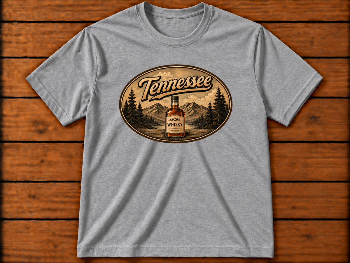 The "Tennessee" black t-shirt