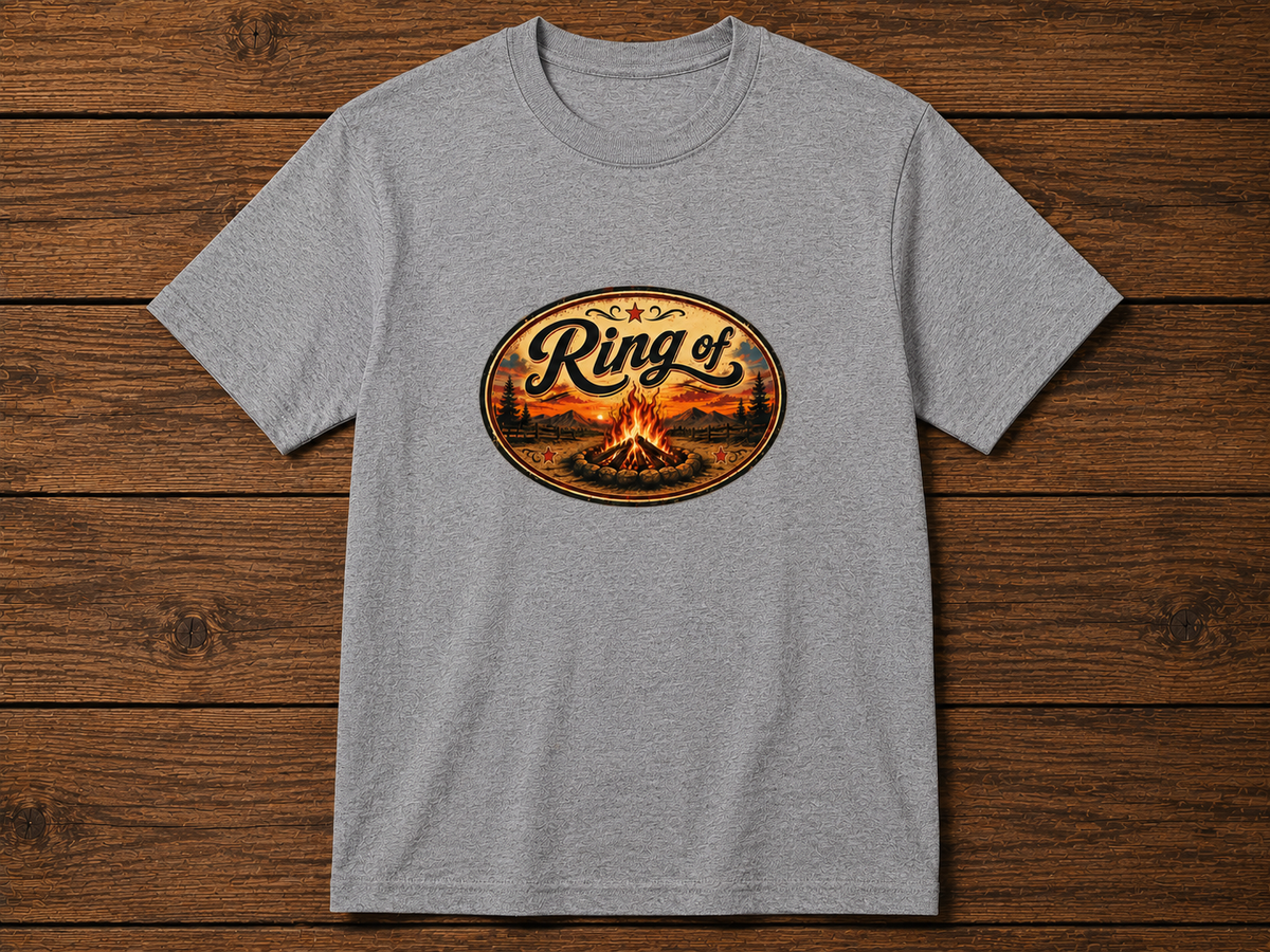The "Fire" grey t-shirt