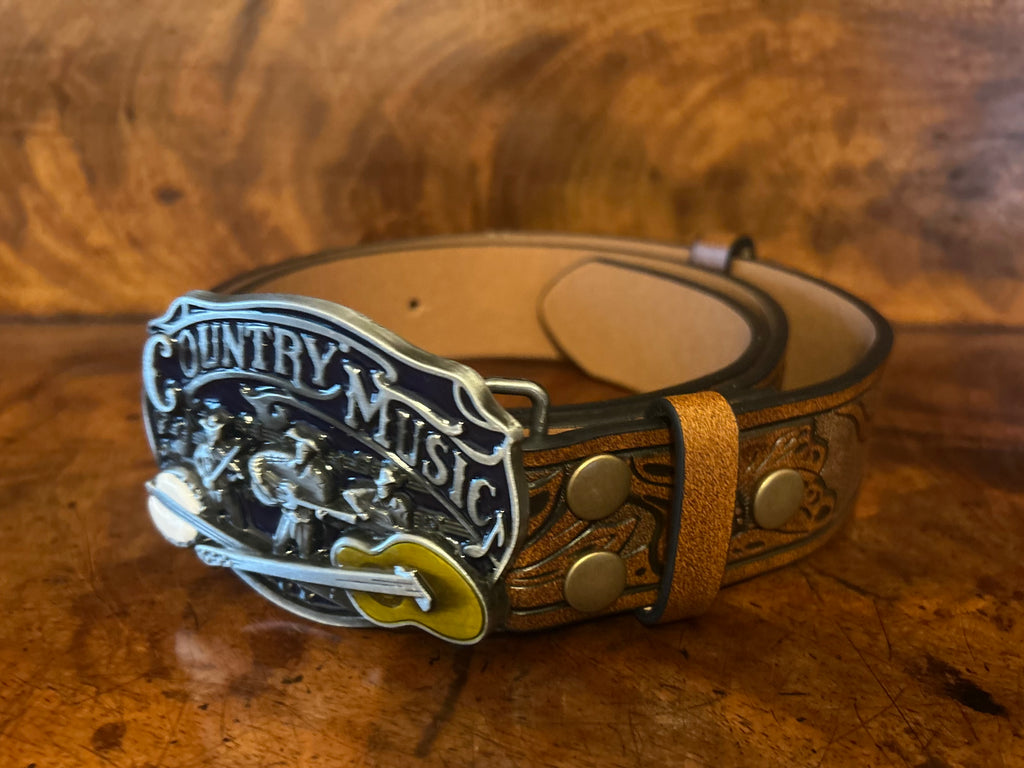 Country Music Tan Belt