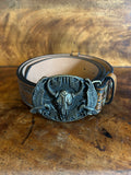Cow Horn Tan Belt