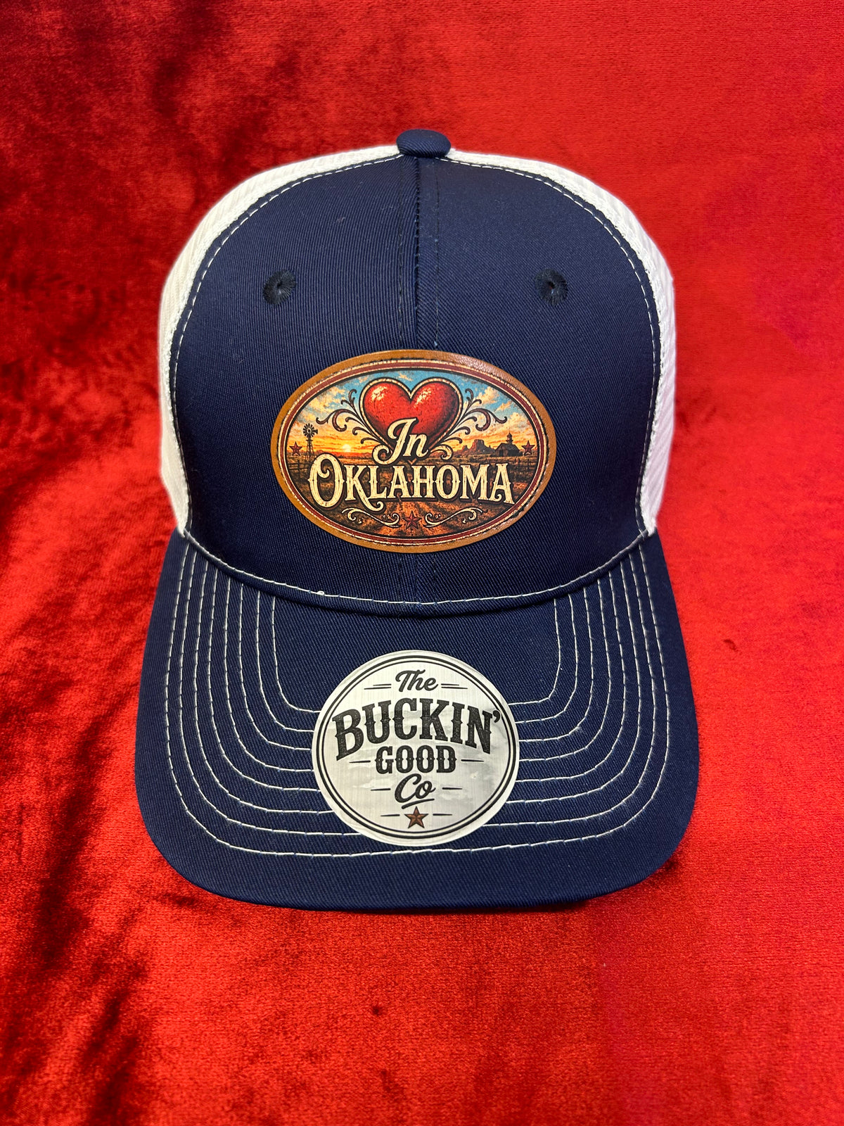 The "Ain't no Love in Oklahoma" Trucker Cap