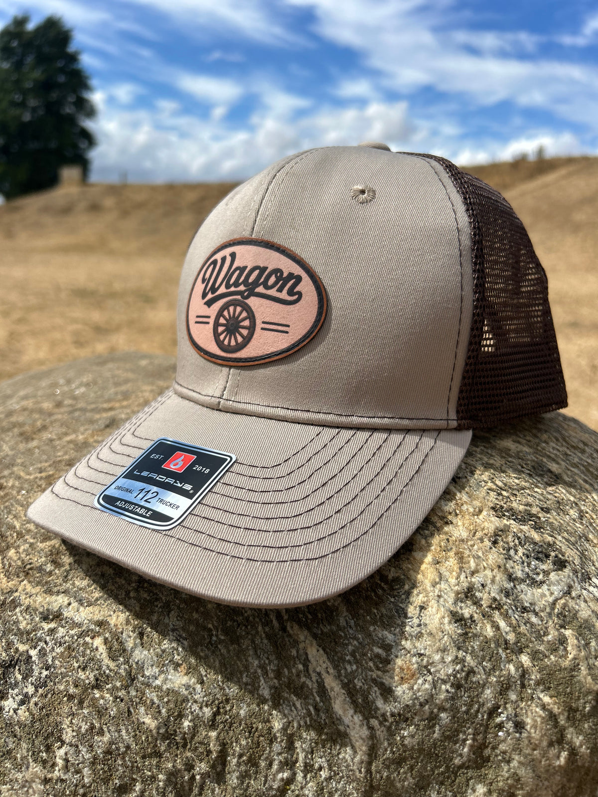 The "Wagon Wheel" Trucker Cap