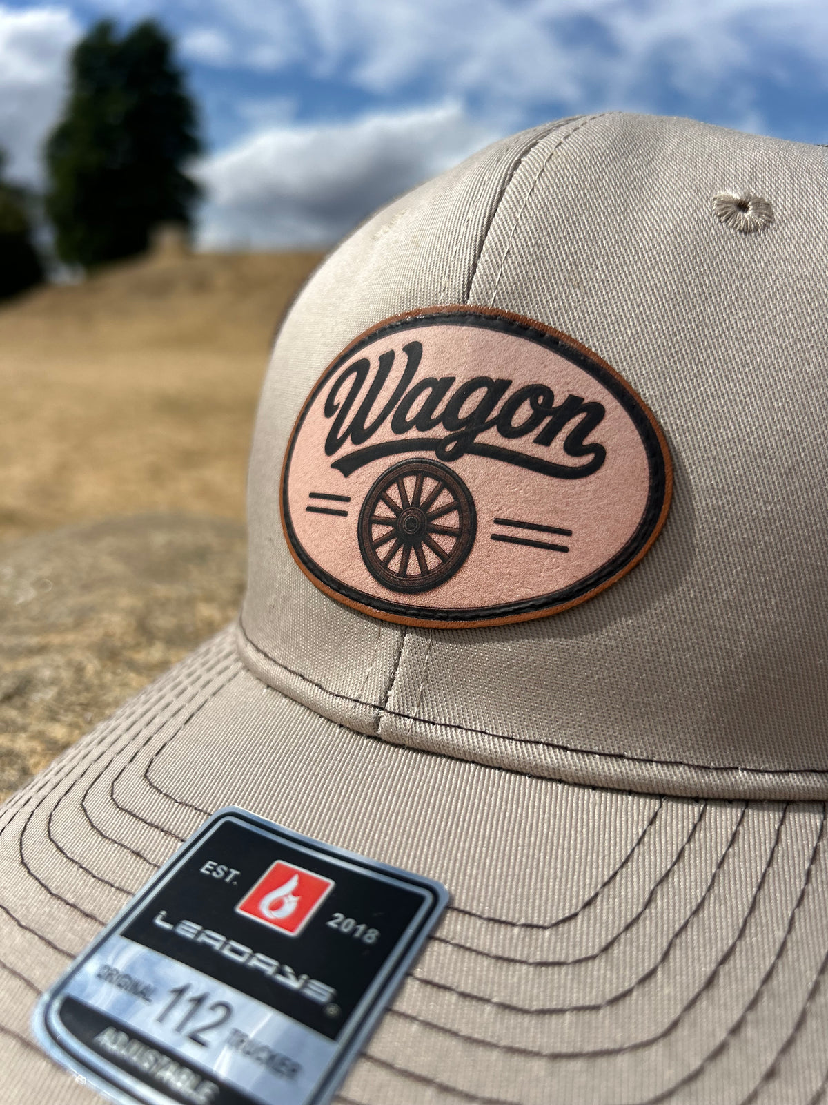 The "Wagon Wheel" Trucker Cap