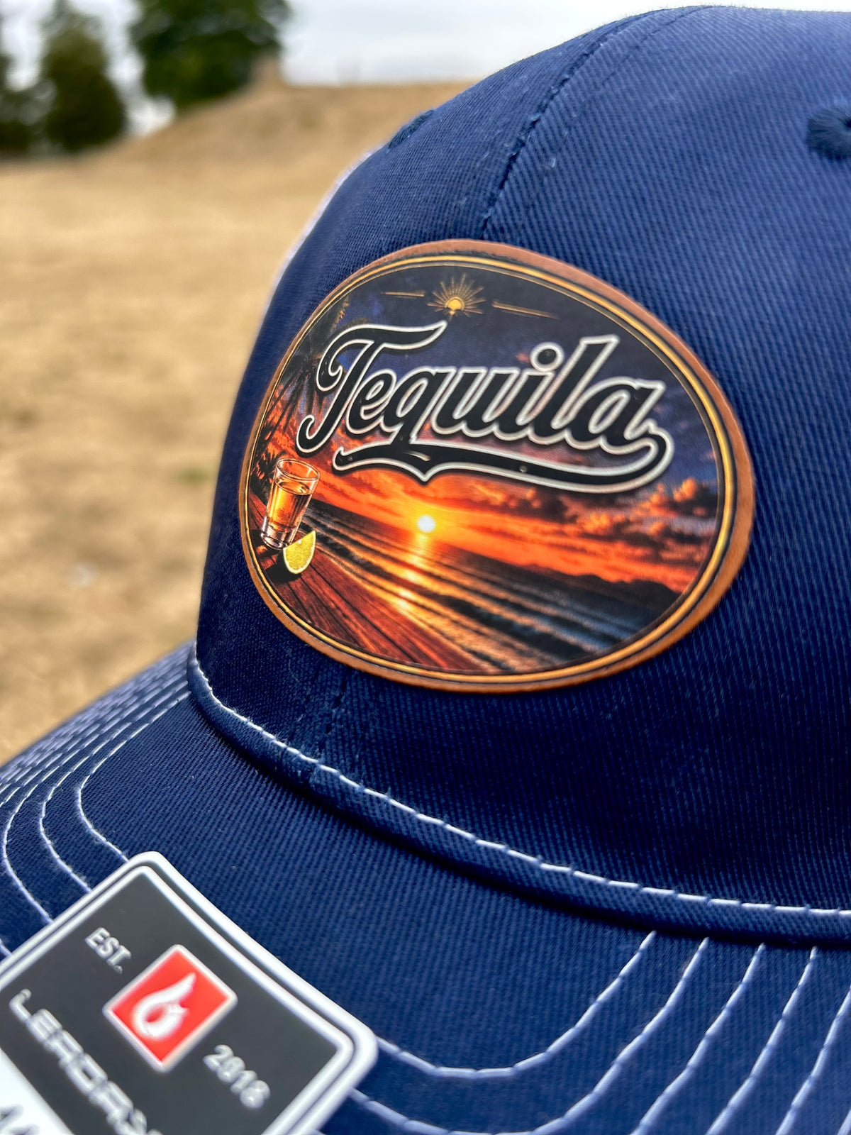 The "Tequila Sunrise" Trucker Cap