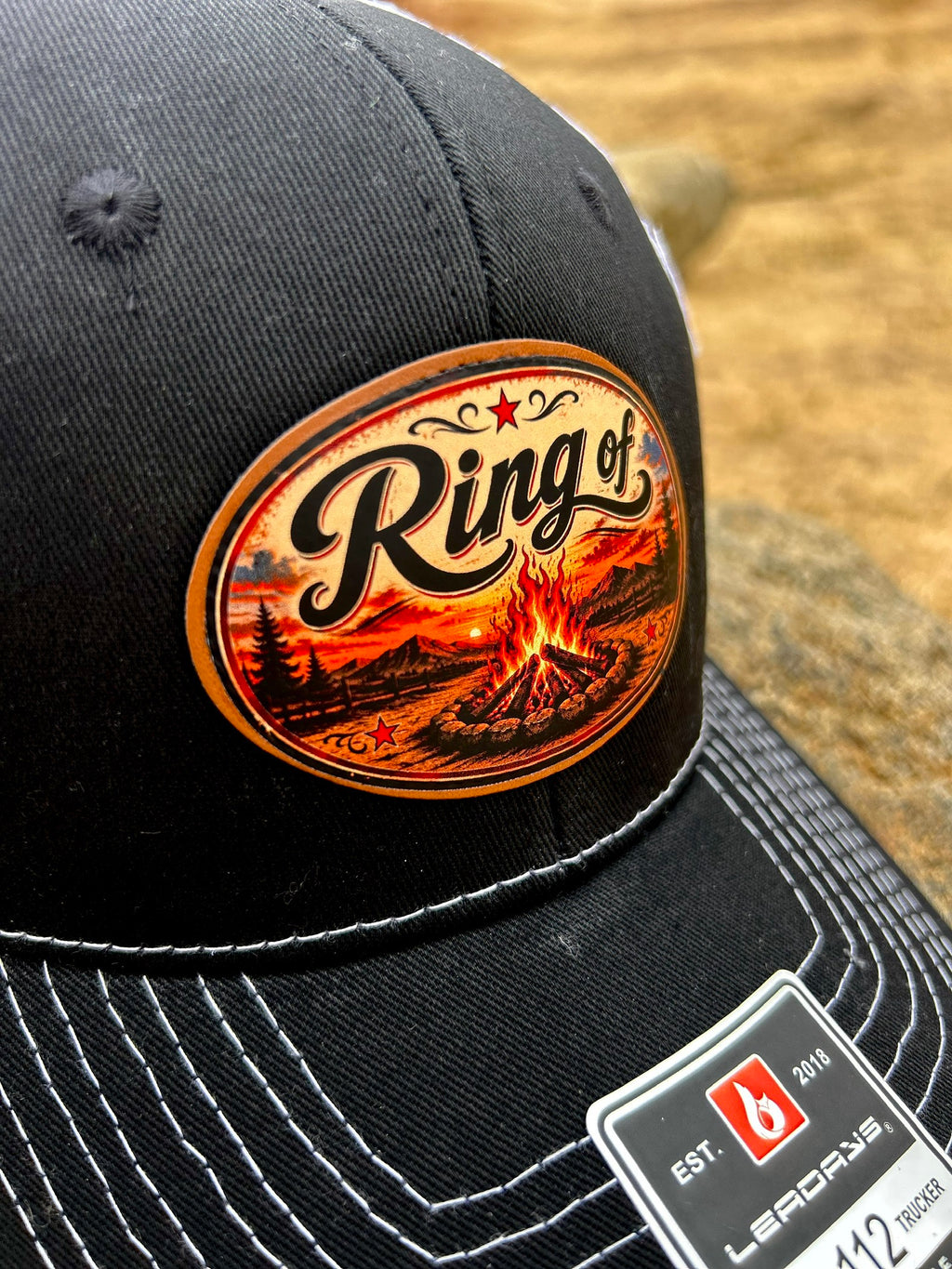 The "Fire" Trucker Cap