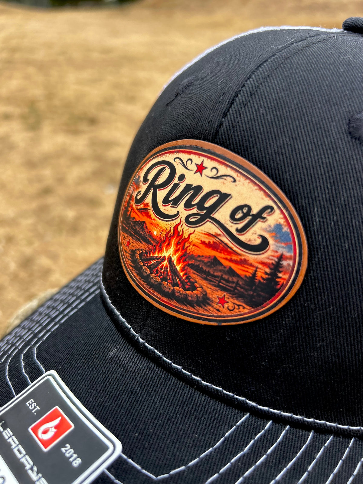 The "Fire" Trucker Cap
