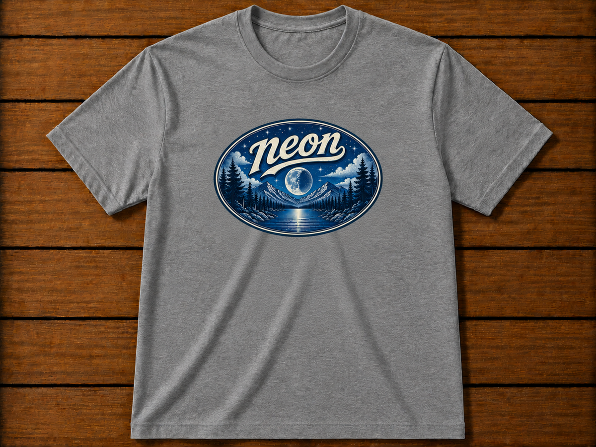 The "Neon Moon" white t-shirt