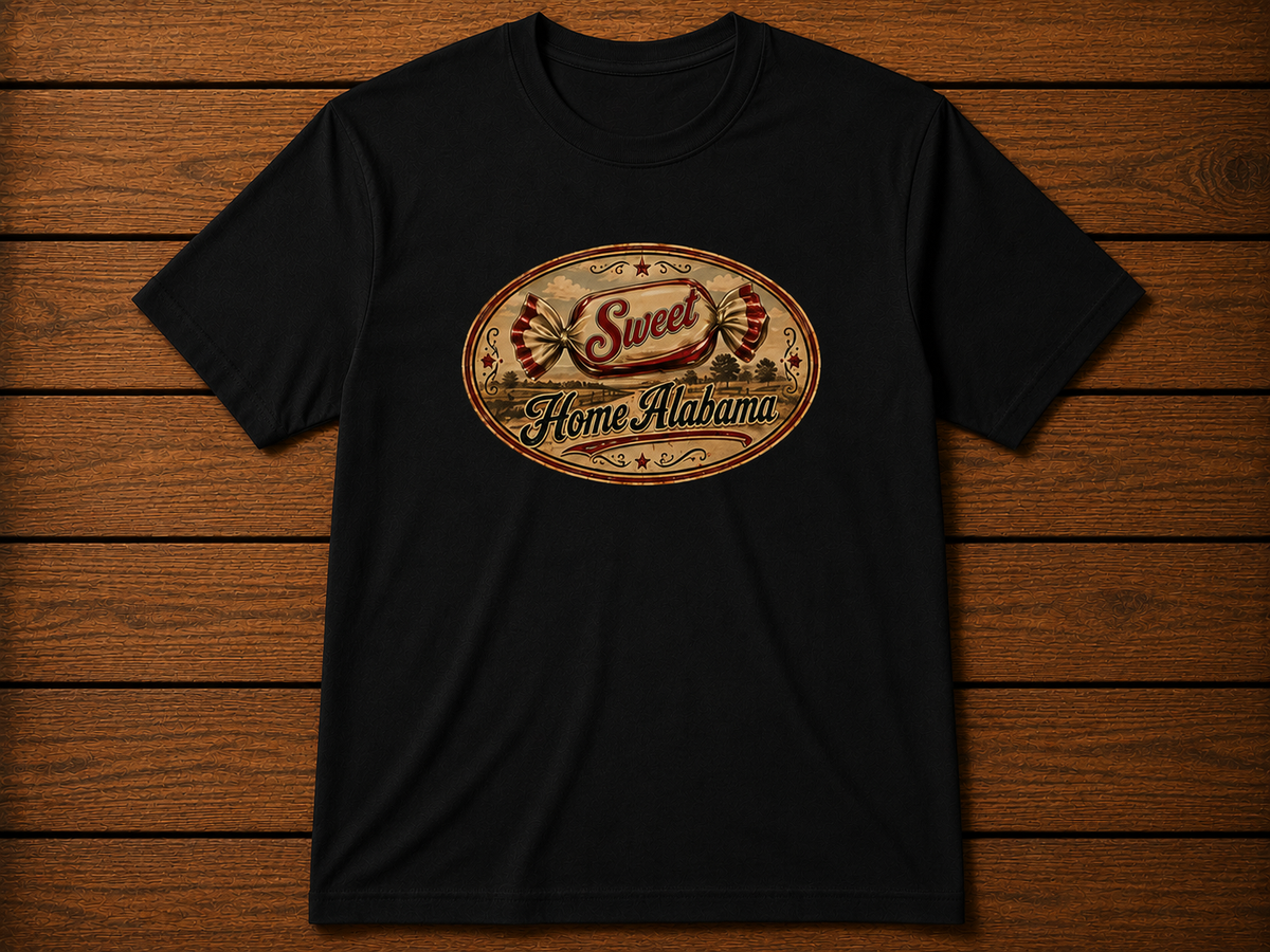The "Sweet Home" black t-shirt