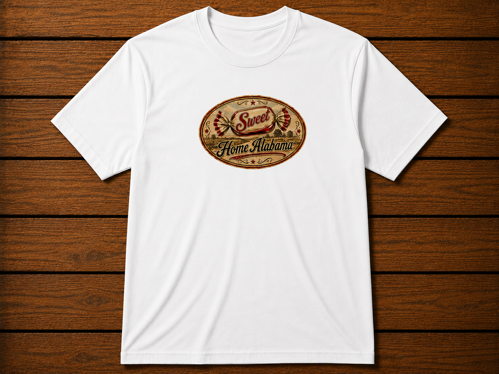 The "Sweet Home" white t-shirt