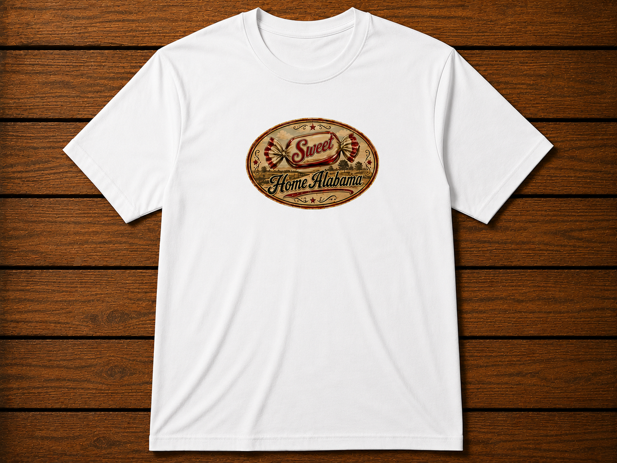The "Sweet Home" white t-shirt